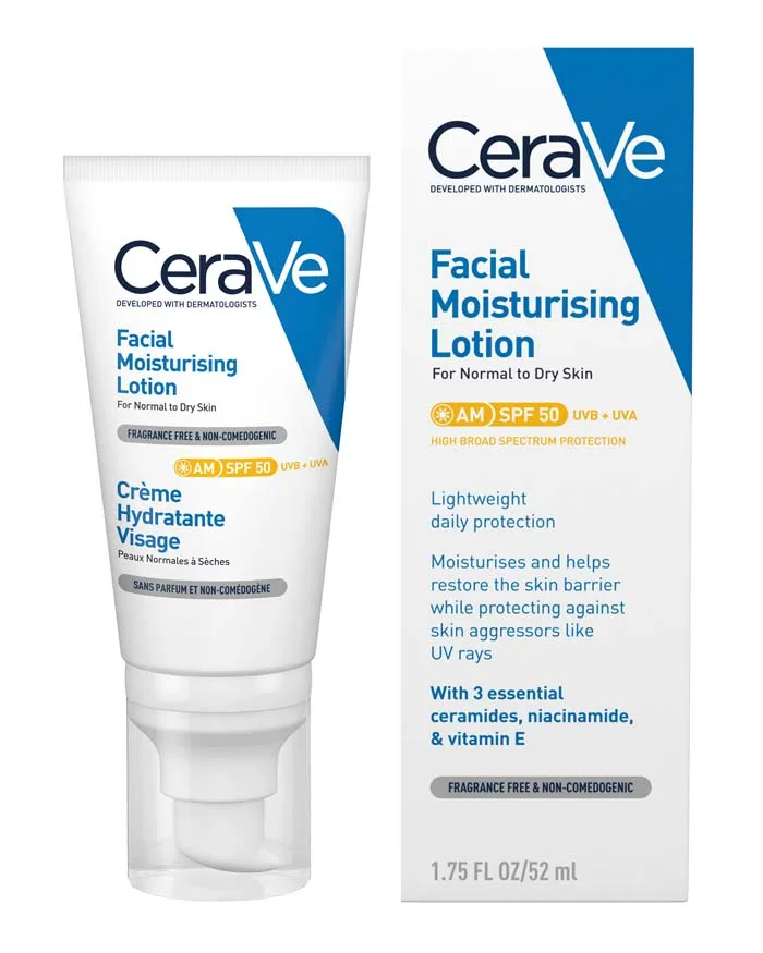 CeraVe Facial Moisturising Lotion Am Spf50